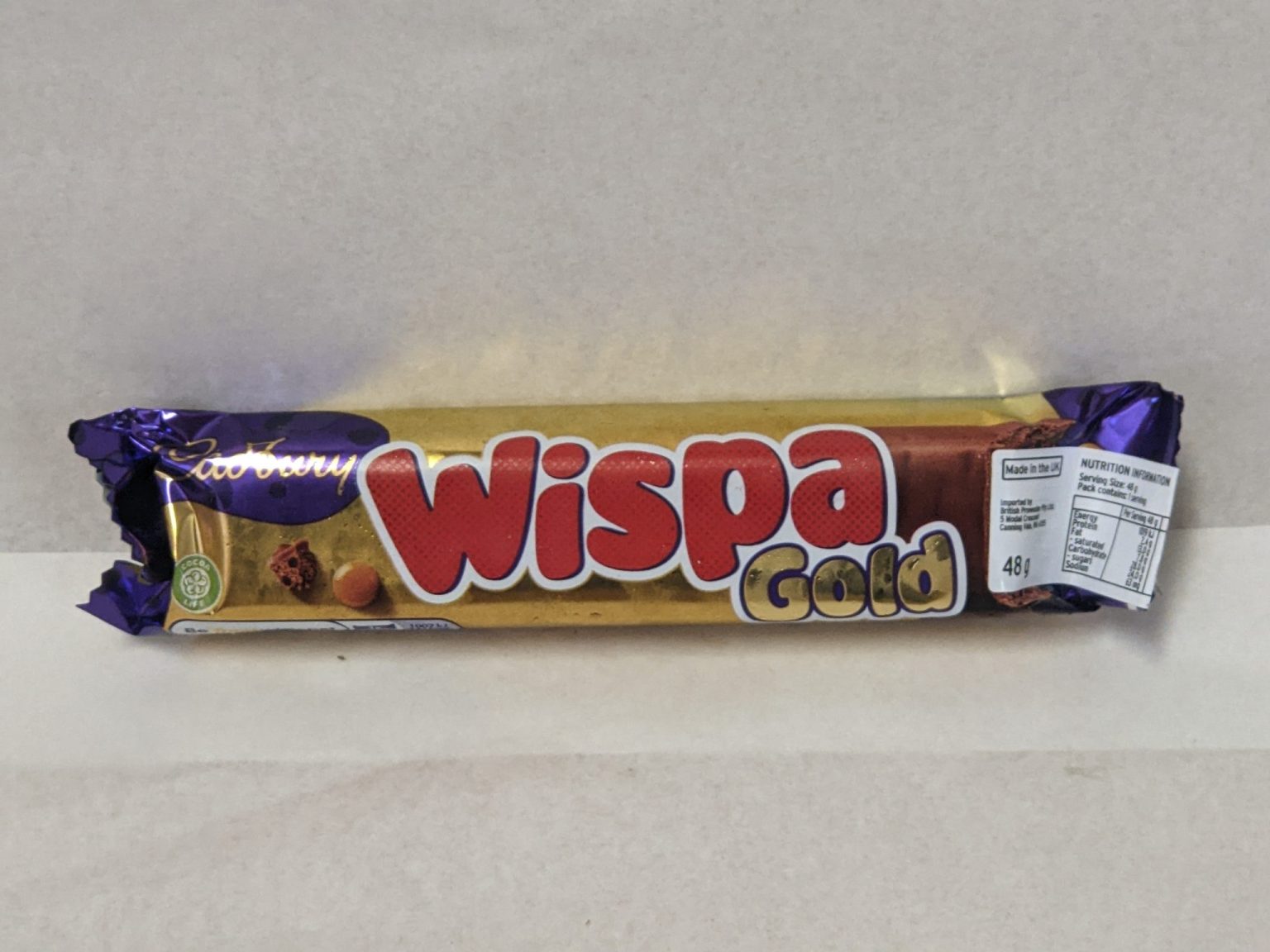 CADBURY WISPA GOLD Syd S Pies