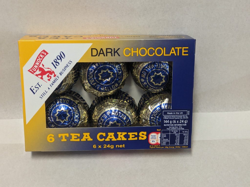 Tunnocks Dark Chocolate Tea Cakes Syd S Pies