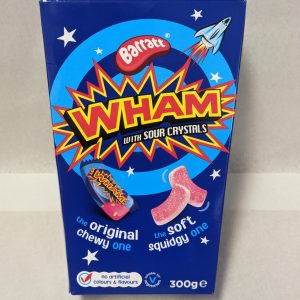 BARRATT WHAM WITH SOUR CRYSTALS 300 grms