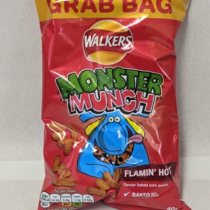 MONSTER MUNCH FLAMIN HOT CRISPS