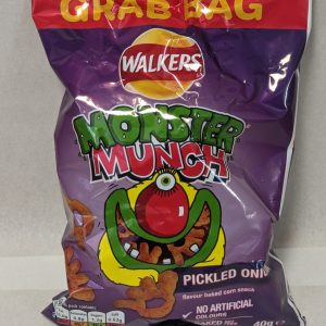 MONSTER MUNCH PICKLED ONION CRISPS