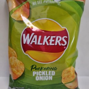 WALKERS PICKLED ONION CRISPS