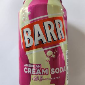 BARR AMERICAN CREAM SODA - Maximum 6 cans per order