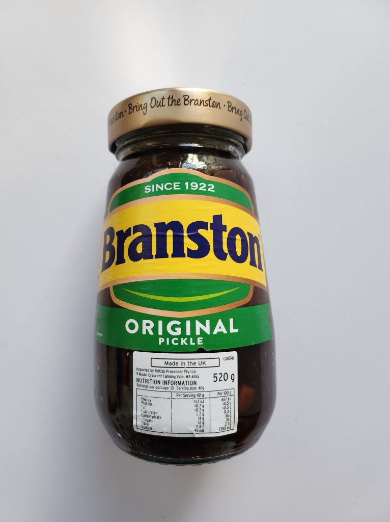 Branston Pickle Original 520g Syd S Pies