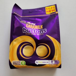 CADBURY BUTTONS CARAMILK - GOLDEN CARAMILK