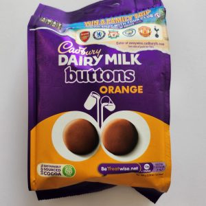 CADBURY BUTTONS ORANGE DAIRYMILK