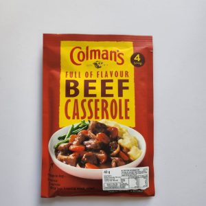 COLMANS SAUCE BEEF CASSEROLE