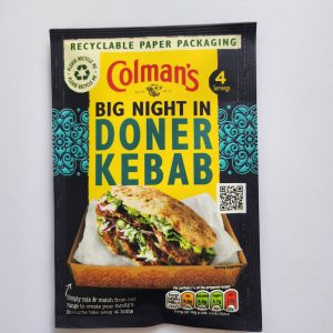 COLMANS SAUCE DONER KEBAB