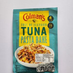 COLMANS SAUCE TUNA PASTA BAKE