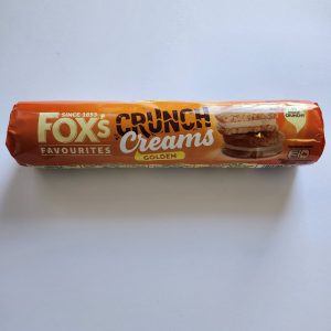FOX'S CRUNCH CREAM BISCUITS - GOLDEN