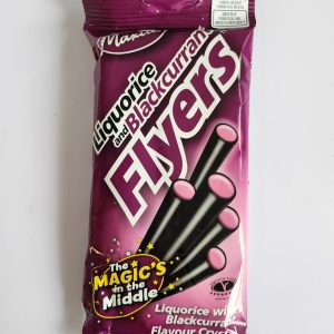 MAXILIN LIQUORICE AND BLACKCURRANT FLYERS