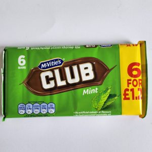 McVITES CLUB MINT (6pack)