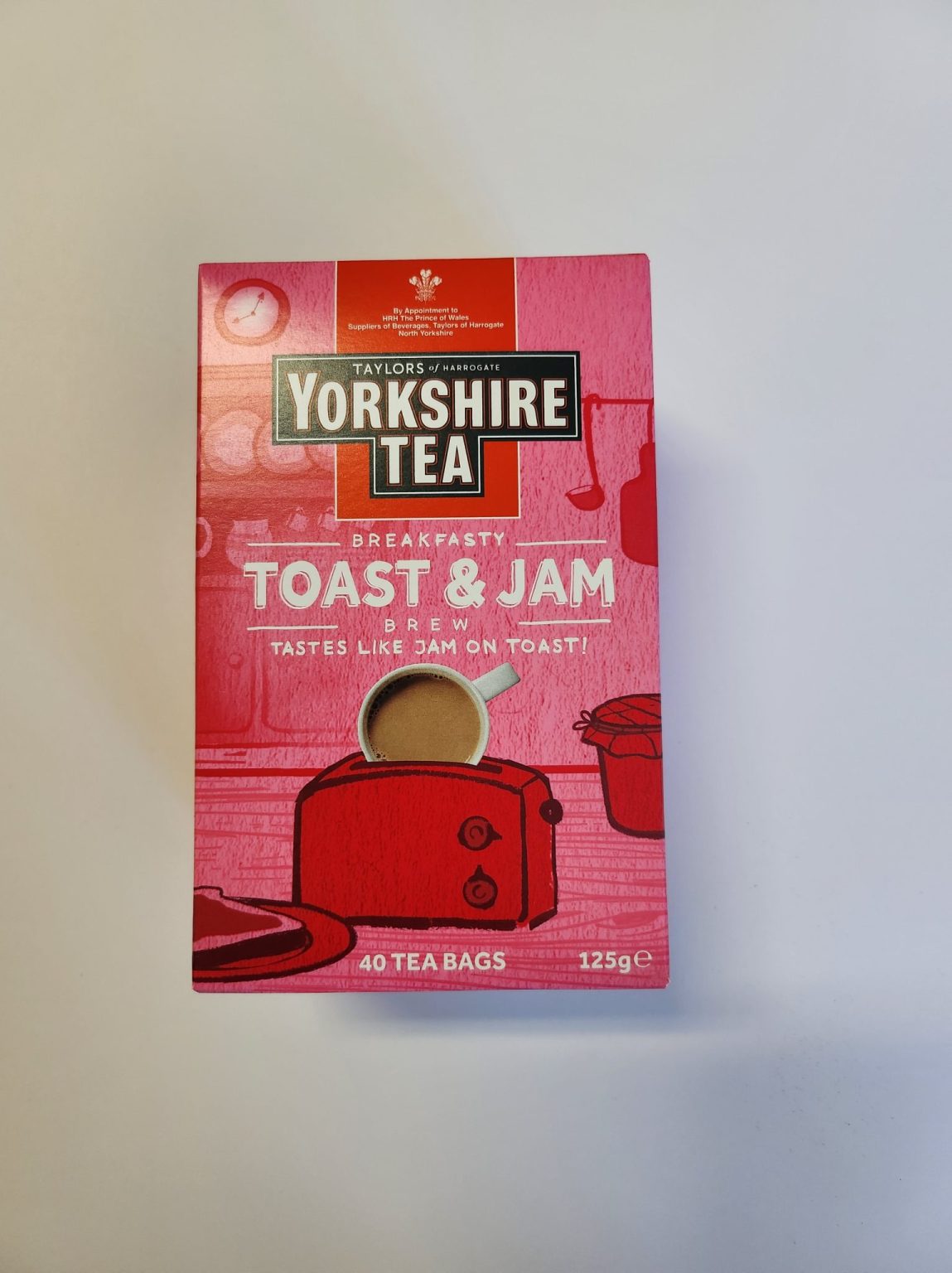 YORKSHIRE TEA JAM TOAST | Syd's Pies