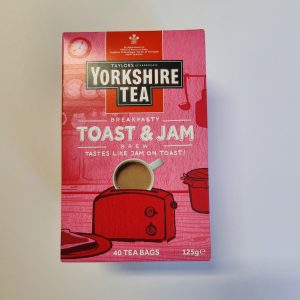 YORKSHIRE TEA JAM TOAST