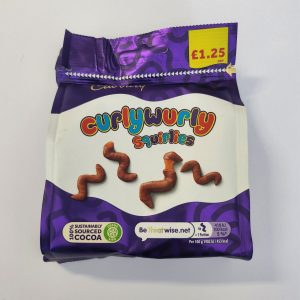 CADBURYS CURLYWURLY SQUIRLIES