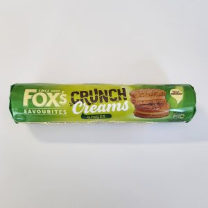FOX'S CRUNCH CREAM BISCUITS - GINGER