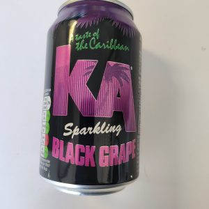 KA SPARKLING BLACK GRAPE CANS