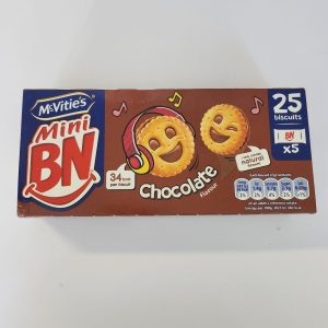 McVITIES MINI BN BISCUITS - CHOCOLATE FLAVOUR