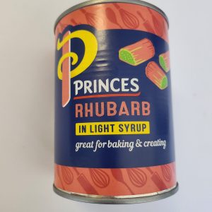 PRINCES RHUBARB IN LIGHT SYRUP - Maximum 6 cans per order