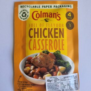 COLEMANS CHICKEN CASSEROLE
