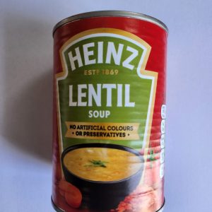 HEINZ LENTIL SOUP - maximum 6 cans per order