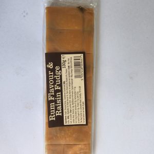 RUM & RAISIN FUDGE