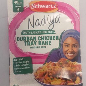 Schwartz Durban Chicken Tray Bake Recipe Mix